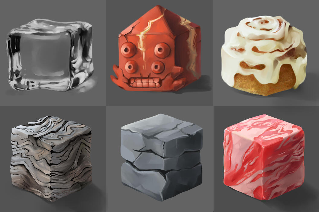 Material Cubes